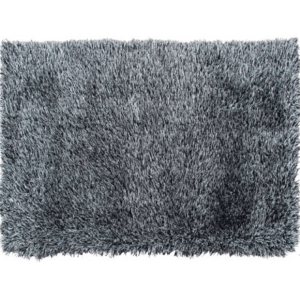 Koberec, bielo-čierna, 80×150, VILAN