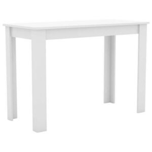 Jedálenský Stôl Esal, 110×50 Cm, Biely