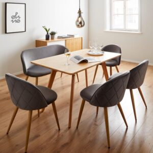 Jedálenský Stôl Piet Pravé Drevo 135×80 Cm