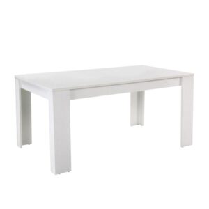 Jedálenský stôl, biela, 140×80 cm, TOMY NEW