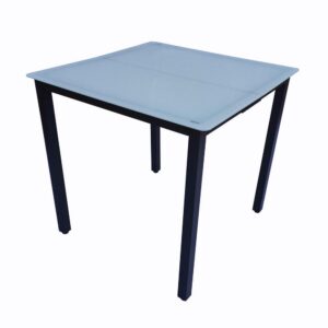 Záhradný Stôl, Hliníkový, 80×80